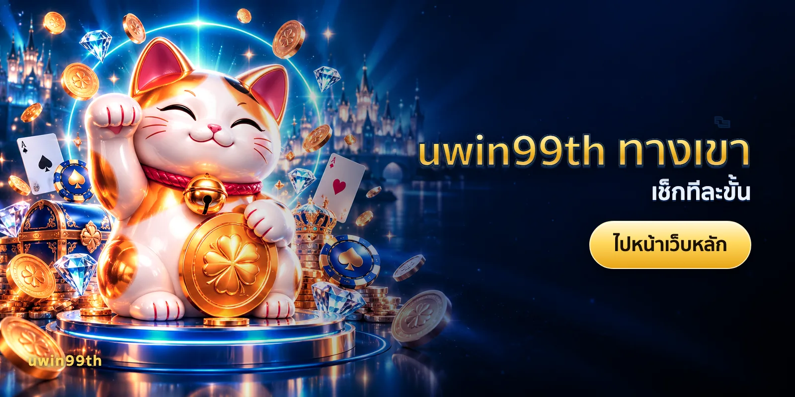 ภาพประกอบบทความ uwin99th ทางเข้า — เช็กทีละขั้น
